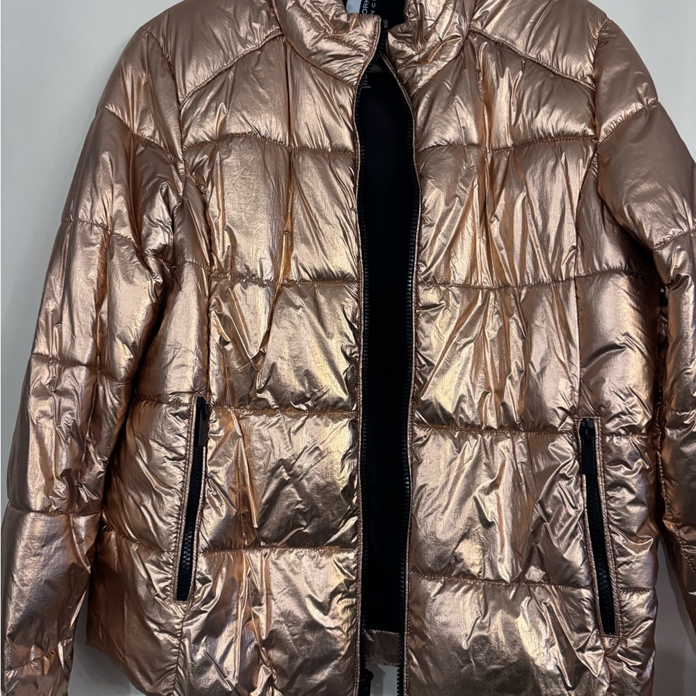 Marc New York Rose Gold Puffer Jacket